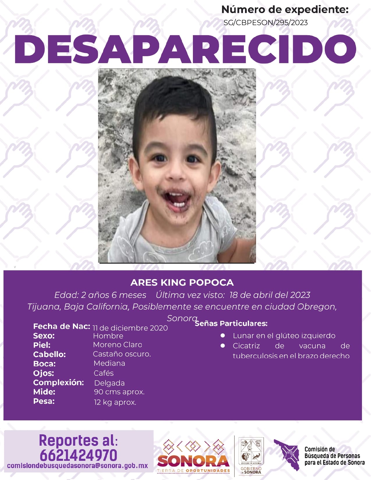 ARES KING POPOCA - DESAPARECIDO