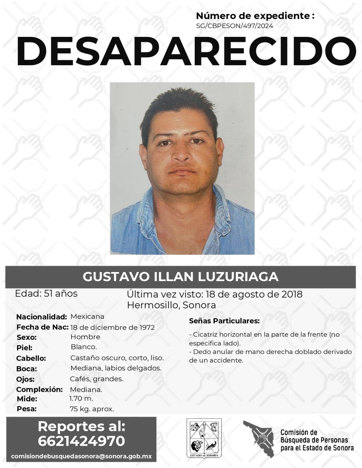 GUSTAVO ILLAN LUZURIAGA - DESAPARECIDO