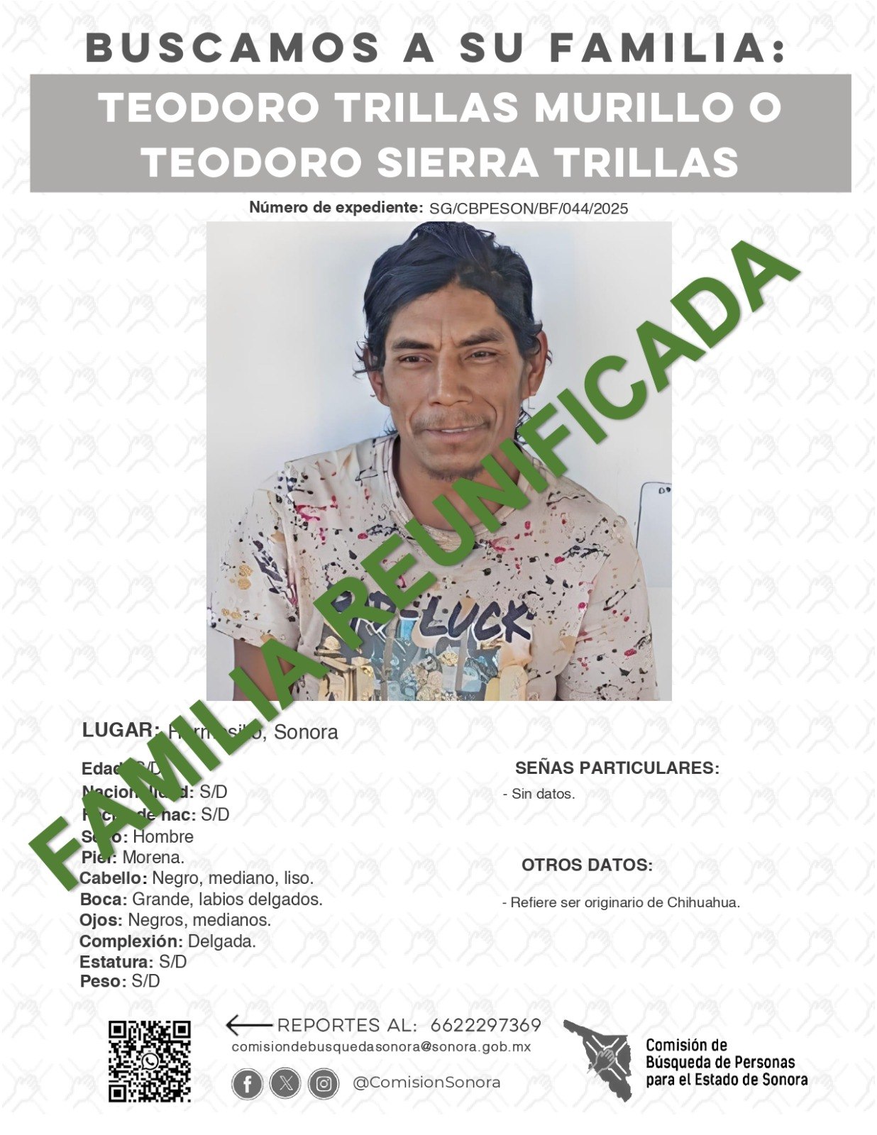 TEODORO TRILLAS - FAMILIA REUNIFICADA
